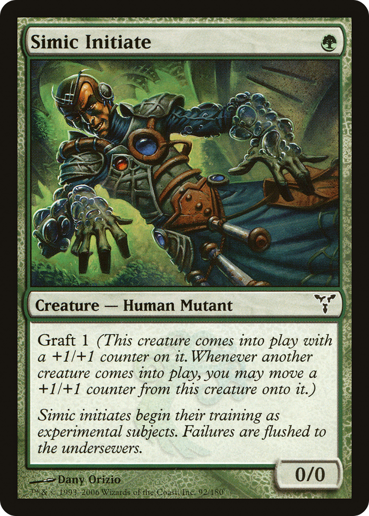 Simic Initiate (DIS-092) [Dissension] Foil MTG Single Wizards of the Coast