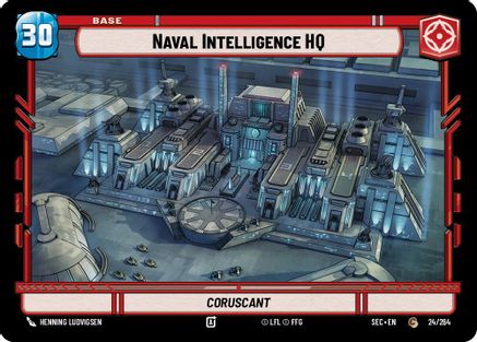 Naval Intelligence HQ // Spy (24/264 // T01/T02) [Secrets of Power] Star Wars: Unlimited Single Disney