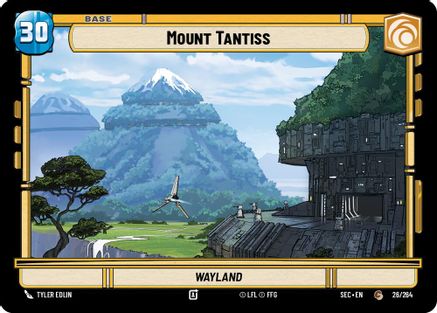 Mount Tantiss // Spy (26/264 // T01/T02) [Secrets of Power] Star Wars: Unlimited Single Disney