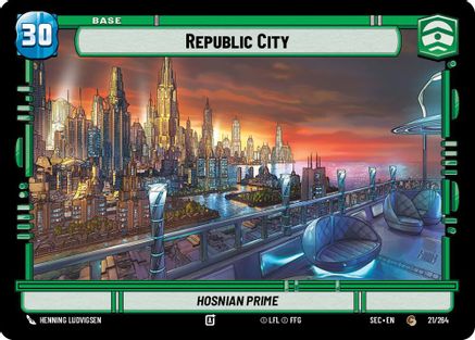 Republic City // Experience (21/264 // T02/T02) [Secrets of Power] Star Wars: Unlimited Single Disney