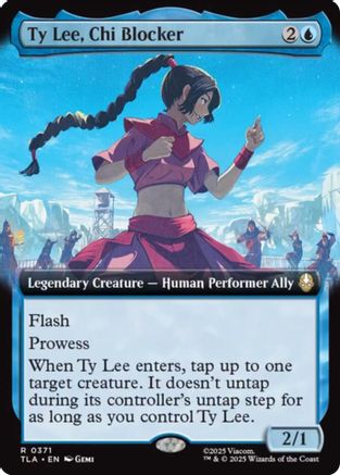Ty Lee, Chi Blocker (Extended Art) (TLA-371) [Avatar: The Last Airbender] Foil MTG Single Wizards of the Coast