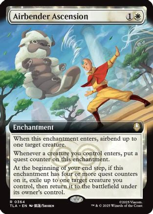 Airbender Ascension (TLA-364) [Avatar: The Last Airbender] Foil MTG Single Wizards of the Coast