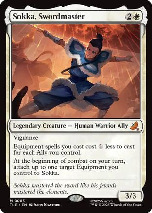 Sokka, Swordmaster (TLE-083) [Avatar: The Last Airbender: Eternal-Legal] MTG Single Wizards of the Coast