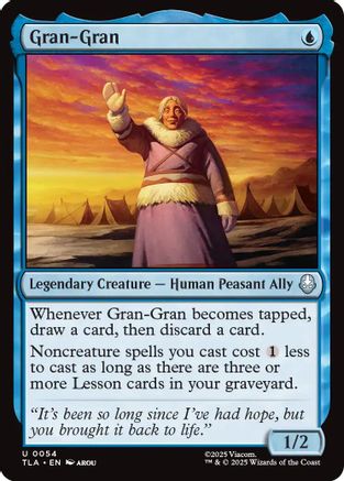 Gran-Gran (TLA-054) [Avatar: The Last Airbender] MTG Single Wizards of the Coast