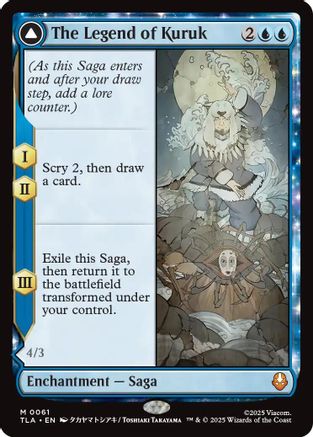The Legend of Kuruk (TLA-061) [Avatar: The Last Airbender] Foil MTG Single Wizards of the Coast