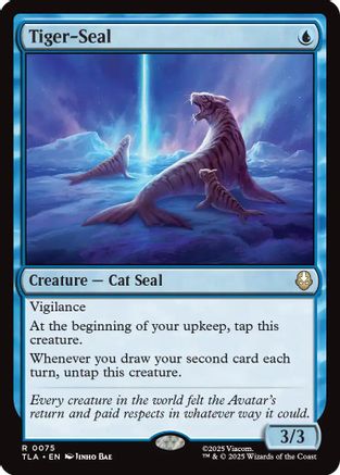 Tiger-Seal (TLA-075) [Avatar: The Last Airbender] Foil MTG Single Wizards of the Coast