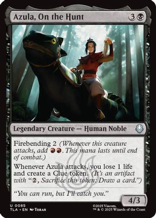 Azula, On the Hunt (TLA-085) [Avatar: The Last Airbender] Foil MTG Single Wizards of the Coast