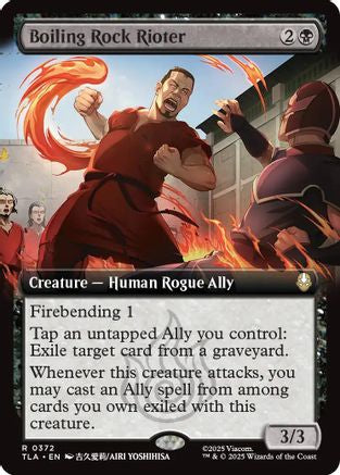 Boiling Rock Rioter (TLA-372) [Avatar: The Last Airbender] MTG Single Wizards of the Coast