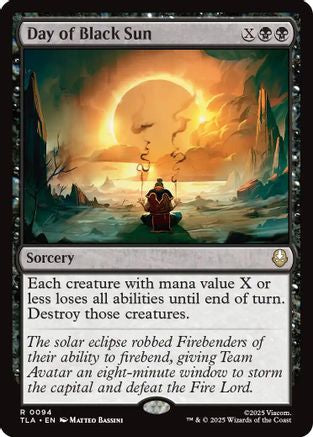 Day of Black Sun (TLA-094) [Avatar: The Last Airbender] Foil MTG Single Wizards of the Coast