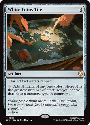 White Lotus Tile (TLA-262) [Avatar: The Last Airbender] MTG Single Wizards of the Coast