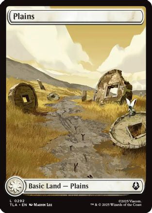 Plains (0292) (TLA-292) [Avatar: The Last Airbender] Foil MTG Single Wizards of the Coast