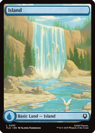 Island (0293) (TLA-293) [Avatar: The Last Airbender] Foil MTG Single Wizards of the Coast
