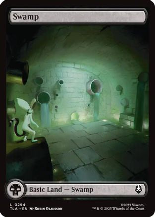 Swamp (0294) (TLA-294) [Avatar: The Last Airbender] Foil MTG Single Wizards of the Coast