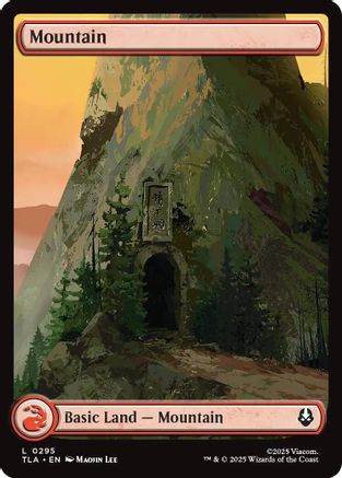Mountain (0295) (TLA-295) [Avatar: The Last Airbender] MTG Single Wizards of the Coast