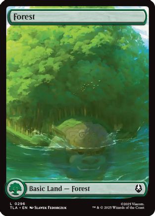 Forest (0296) (TLA-296) [Avatar: The Last Airbender] MTG Single Wizards of the Coast
