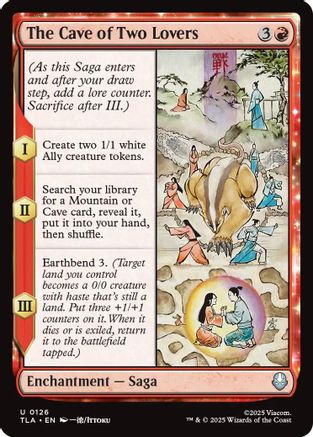The Cave of Two Lovers (TLA-126) [Avatar: The Last Airbender] MTG Single Wizards of the Coast