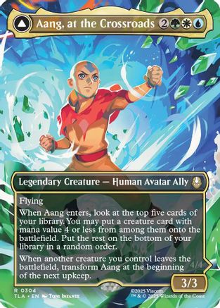 Aang, at the Crossroads (TLA-304) [Avatar: The Last Airbender] MTG Single Wizards of the Coast