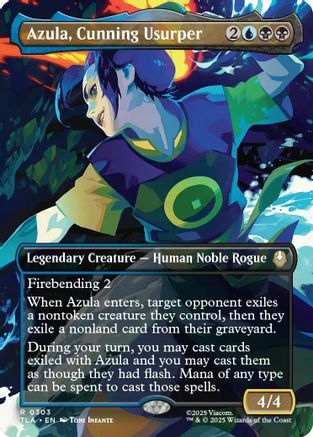 Azula, Cunning Usurper (TLA-303) [Avatar: The Last Airbender] MTG Single Wizards of the Coast