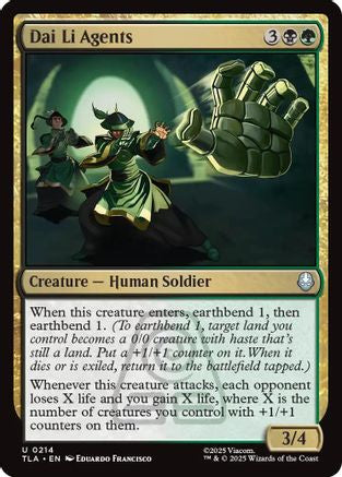 Dai Li Agents (TLA-214) [Avatar: The Last Airbender] MTG Single Wizards of the Coast