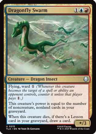 Dragonfly Swarm (TLA-215) [Avatar: The Last Airbender] Foil MTG Single Wizards of the Coast