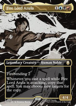 Fire Lord Azula (0313) (TLA-313) [Avatar: The Last Airbender] Foil MTG Single Wizards of the Coast