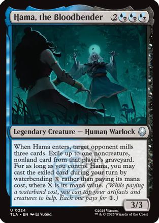 Hama, the Bloodbender (TLA-224) [Avatar: The Last Airbender] MTG Single Wizards of the Coast