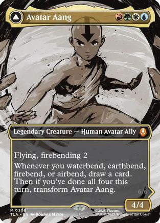 Avatar Aang (TLA-308) [Avatar: The Last Airbender] Foil MTG Single Wizards of the Coast
