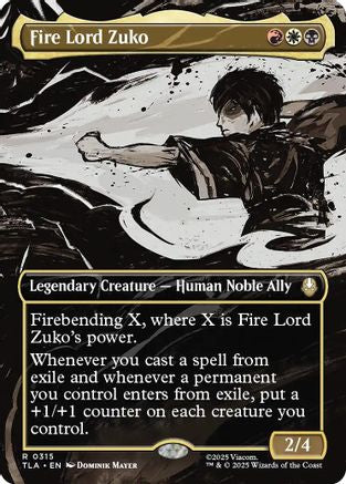 Fire Lord Zuko (TLA-315) [Avatar: The Last Airbender] MTG Single Wizards of the Coast