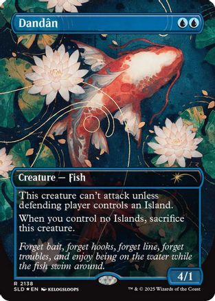 Dandan (2138) (SLD-2138) [Secret Lair] Drop Series Foil MTG Single Wizards of the Coast