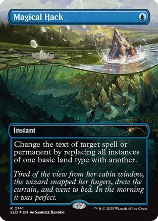 Magical Hack (SLD-2141) [Secret Lair] Drop Series Foil MTG Single Wizards of the Coast