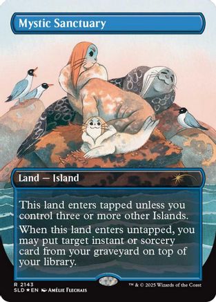 Mystic Sanctuary (SLD-2143) [Secret Lair] Drop Series Foil MTG Single Wizards of the Coast
