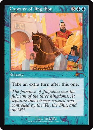 Capture of Jingzhou (SLD-2149) [Secret Lair] Drop Series MTG Single Wizards of the Coast