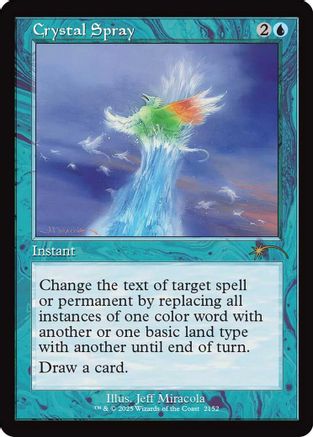 Crystal Spray (SLD-2152) [Secret Lair] Drop Series MTG Single Wizards of the Coast