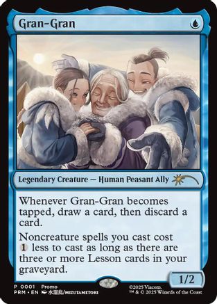 Gran-Gran (UMP-001) [Misc] Unique and Miscellaneous Promos Foil MTG Single Unique and Miscellaneous Promos