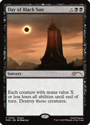 Day of Black Sun (UMP-002) [Misc] Unique and Miscellaneous Promos Foil MTG Single Wizards of the Coast