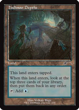 Halimar Depths (SLD-2159) [Secret Lair] Drop Series MTG Single Wizards of the Coast