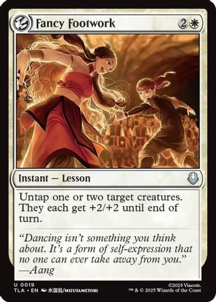Fancy Footwork (TLA-019) [Avatar: The Last Airbender] MTG Single Wizards of the Coast