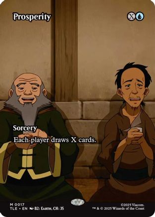 Prosperity (Borderless) (TLE-017) [Avatar: The Last Airbender: Eternal-Legal] Foil MTG Single Wizards of the Coast