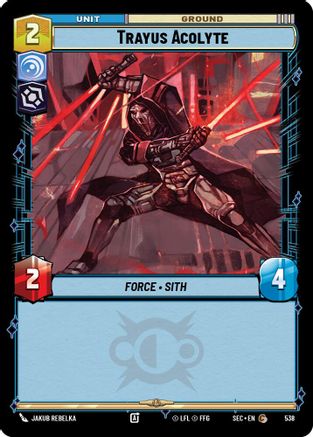 Trayus Acolyte (Foil) (538) [Secrets of Power] Foil Star Wars: Unlimited Single Disney
