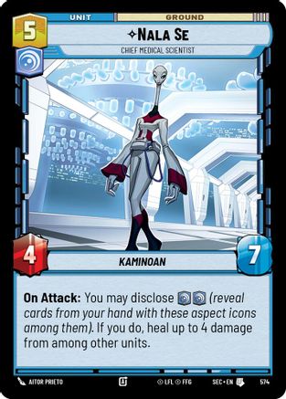 Nala Se - Chief Medical Scientist (Foil) (575) [Secrets of Power] Foil Star Wars: Unlimited Single Disney