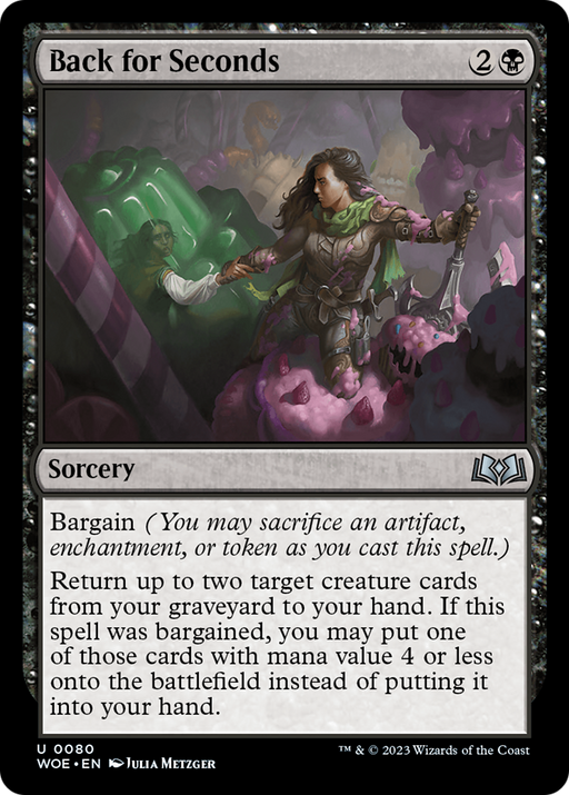 Back for Seconds (WOE-080) [Wilds of Eldraine] MTG Single Wizards of the Coast