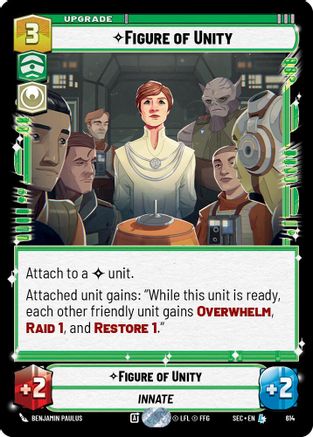 Figure of Unity (Foil) (614) [Secrets of Power] Foil Star Wars: Unlimited Single Disney
