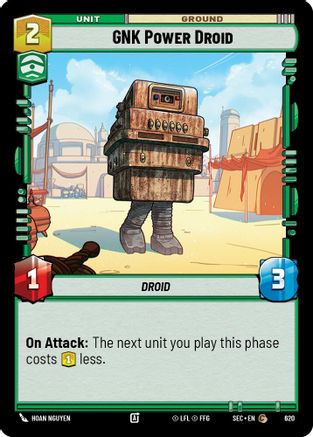 GNK Power Droid (Foil) (620) [Secrets of Power] Foil Star Wars: Unlimited Single Disney