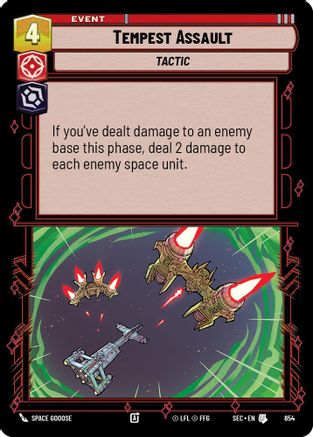 Tempest Assault (Foil) (654) [Secrets of Power] Foil Star Wars: Unlimited Single Disney