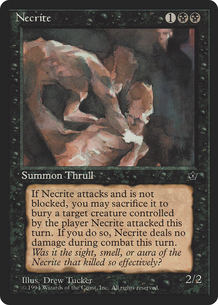 Necrite (FEM-41C) [Fallen Empires] MTG Single Wizards of the Coast