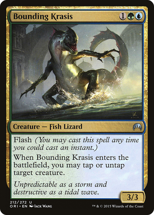 Bounding Krasis (ORI-212) [Magic Origins] MTG Single Wizards of the Coast