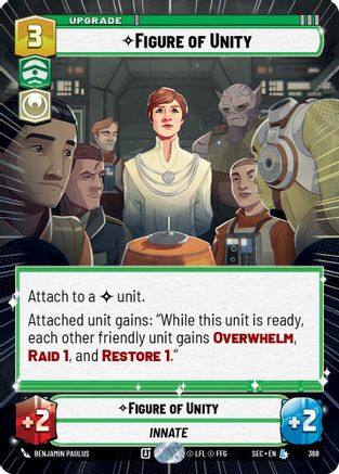 Figure of Unity (Hyperspace) (368) [Secrets of Power] Star Wars: Unlimited Single Disney