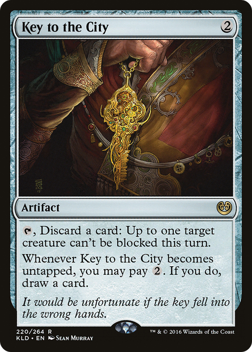 Key to the City (KLD-220) [Kaladesh] MTG Single Wizards of the Coast