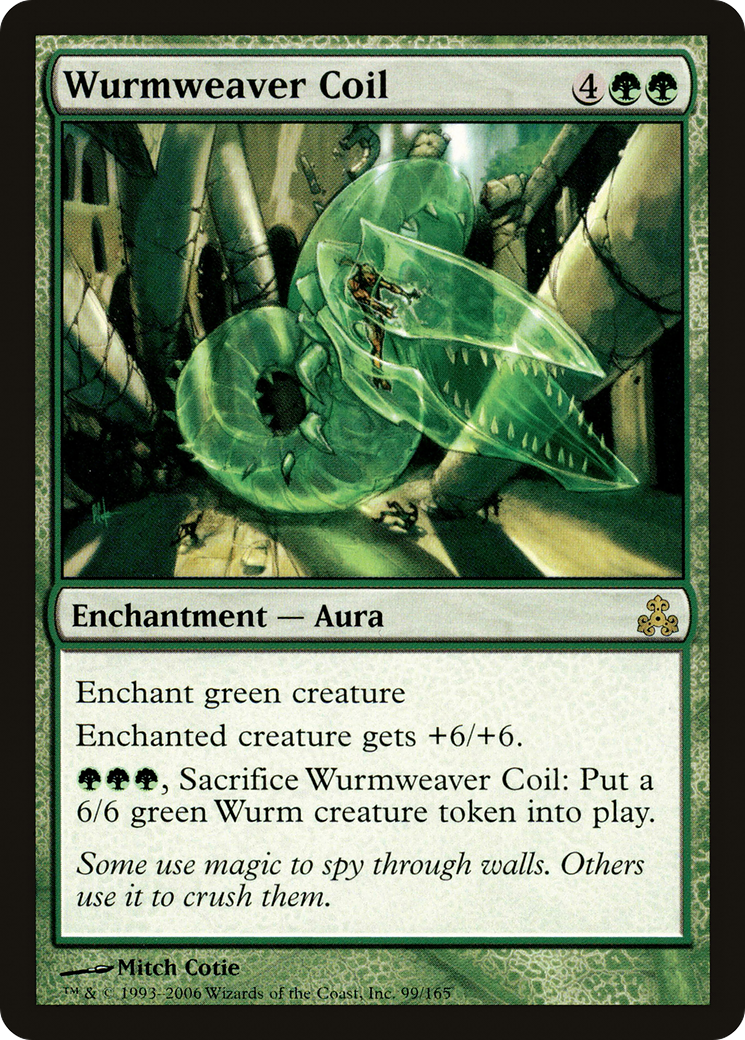 Wurmweaver Coil (GPT-099) [Guildpact] MTG Single Wizards of the Coast