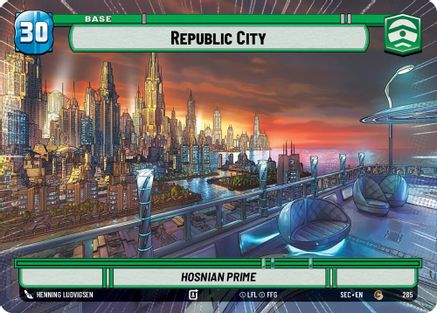 Republic City // Spy (Hyperspace) (285 // T03/T04) [Secrets of Power] Star Wars: Unlimited Single Disney